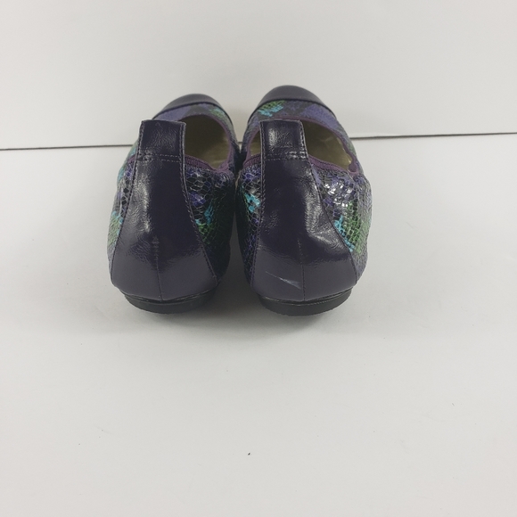 ENZO ANGIOLINI MULTICOLOR FLAT SHOES SIZE 8 - Picture 7 of 8